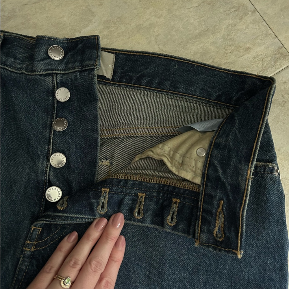 Everlane Way-High Denim Shorts - Picture 3 of 6